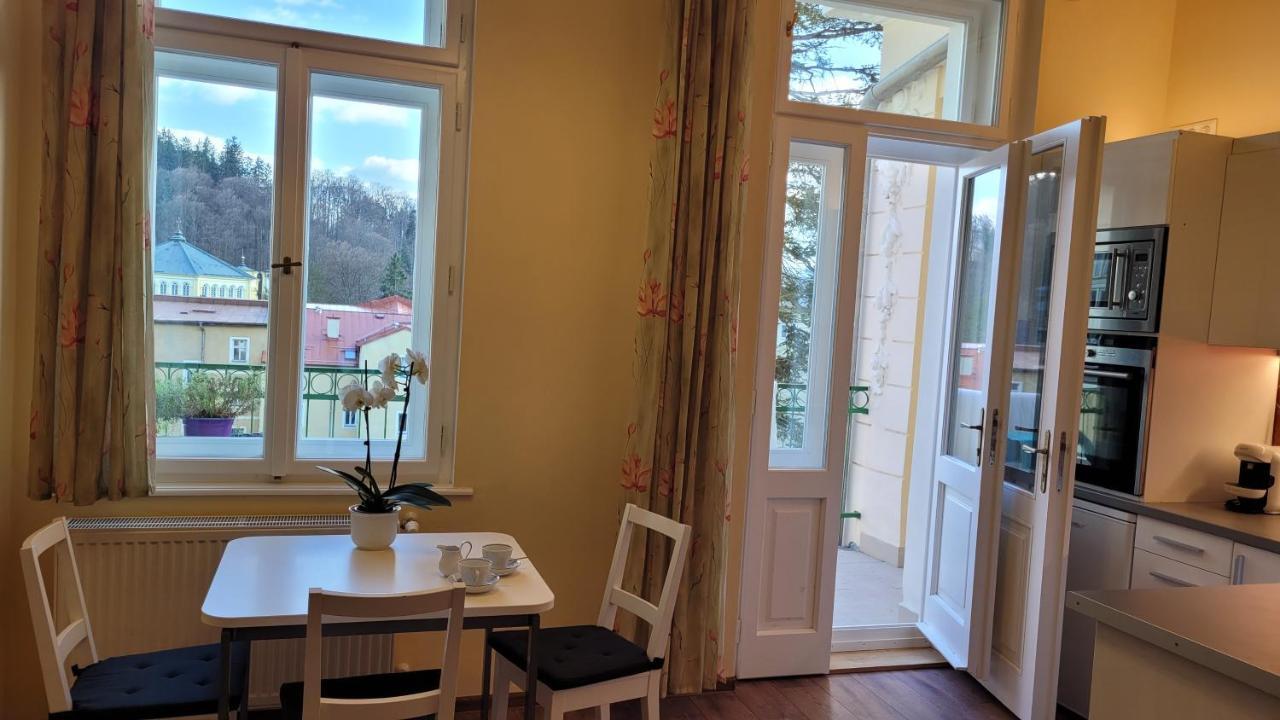 Apartman U Kolonady Марианске-Лазне Экстерьер фото